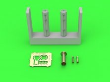 1/35 7TP twin turret MG wz.30 armored & signal horn