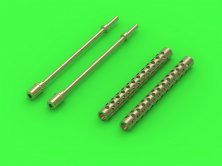 1/72 Browning M1919 .30 cal machine gun barrels