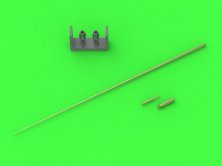 1/35 German WWII folding 2m rod antenna