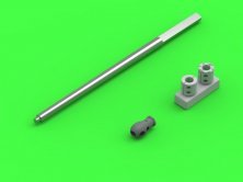 1/35 17pdr SP M10 Achilles 76,2mm gun barrel for Academy
