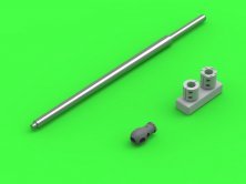 1/35 17pdr SP M10 Achilles 76,2mm gun barrel for Tamiya
