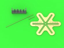1/72 German WWII 1,8m star antenna