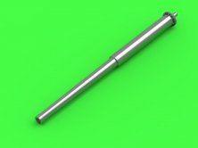 1/72 Italian 90mm L/53 gun barrel with cover. sleeve
