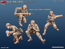 1/35 German 7.5cm PaK 40 Late with Elite Artillery Crew