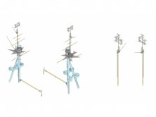 1/200 HMS RODNEY MAST AND RADAR SET
