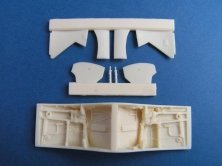 1/48 Seahawk main wheel well for Trumpeter