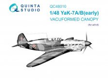 1/48 Vacu Canopy for Yak-7A/Yak-7B early