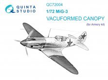 1/72 Vacu Canopy for MiG-3 ARMORY