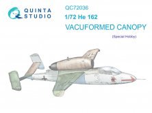 1/72 Vacu canopy He 162