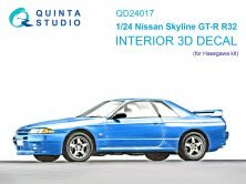 1/24 Nissan Skyline GT-R R32 Interior for Hasegawa