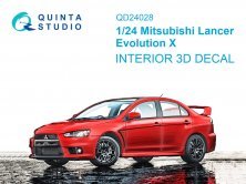 Quinta Studio Mitsubishi Lancer Evolution X Int�rieur 3D 1/24