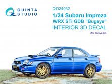 Quinta Studio Impreza WRX STi GDB Bugeye Int�rieur 3D 1/24