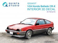 Quinta Studio Int�rieur 3D Honda Ballade CR-X 1/24 Tamiya