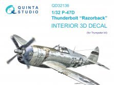 1/32 Republic P-47D Thunderbolt Razorback for Trumpeter