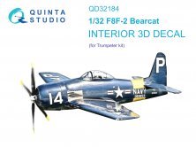 1/32 F8F-2 Bearcat Interior for Trumpeter