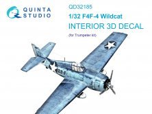 1/32 F4F-4 Wildcat Interior for Trumpeter