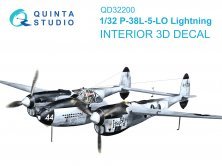 1/32 P-38L-5-LO Lightning Interior for Trumpeter/Hobbycraft