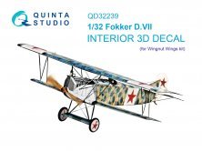 1/32 Fokker D.VII & color Interior WNW