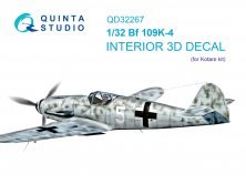 1/32 Bf 109K-4 color Interior KOTARE