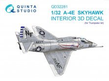 Quinta Studio Interni 3D A-4E Skyhawk 1/32 Trumpeter