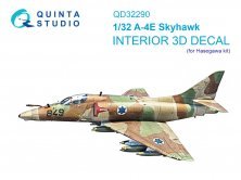 Quinta Studio 3D Interior A-4E Skyhawk 1/32 Hasegawa