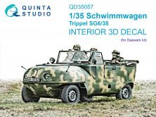 1/35 Schwimmwagen Trippel SG6/38  & color Interior
