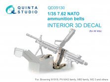 1/35 Nato 7.62 ammunition belts