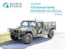 1/35 Humvee family Interior for ICM