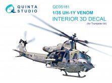 Quinta Studio Interni colorati 1/35 UH-1Y Trumpeter