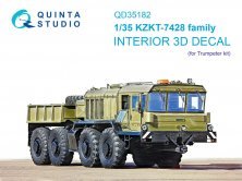 Quinta Studio 1/35 Int�rieur 3D KZKT-7428 pour Trumpeter