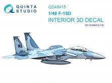 1/48 F-15D Interior for Academy