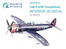 1/48 P-47M Thunderbolt Interior for Tamiya