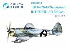 1/48 P-47D-25 Thunderbolt Interior for Miniart