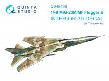 1/48 MiG-23M/MiG-23MF color Interior for Trumpeter