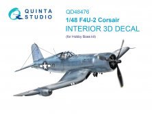 1/48 F4U-2 Corsair Interior for Hobby Boss