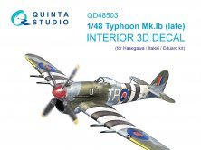 1/48 Typhoon Mk.Ib late Interior for Hasegawa/Italeri