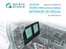 1/48 MiG-31BM luminous displays for Hobby Boss