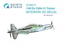 1/48 Dornier Do-335A-12 Trainer Interior for Tamiya