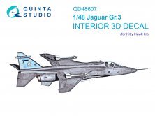 1/48 Jaguar Gr.3  & color Interior Kitty Hawk