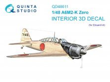 1/48 A6M2-K Zero Interior for Eduard