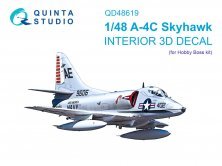 1/48 A-4C Skyhawk color Interior for Hobby Boss
