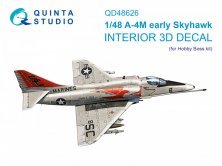 1/48 A-4M Skyhawk color Interior for Hobby Boss