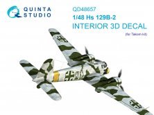 1/48 Hs 129B-2 color Interior for Takom