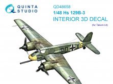 1/48 Hs 129B-3 color Interior for Takom