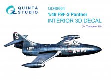 1/48 F9F-2 Panther color Interior for Trumpeter