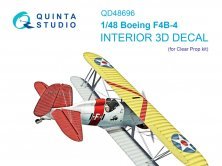Quinta Studio Boeing F4B-4 Int�rieur 3D 1/48