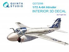 1/72 A-6A Intruder  & color Interior for Fujimi