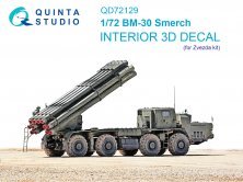1/72 BM-30 Smerch Interior on decal paper for Zvezda