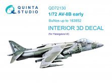 1/72 AV-8B early Interior for Hasegawa