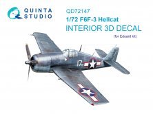 1/72 F6F-3 Hellcat Interior for Eduard